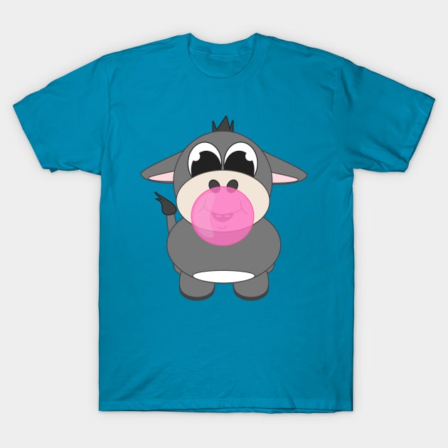 Moose - The Donkey T-Shirt by rayraynoire